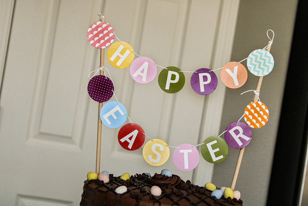 Easter HABD Mini Banner with Supports