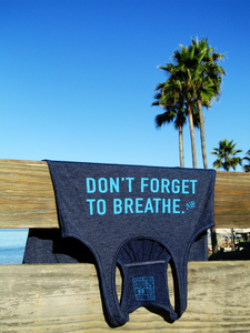 "Don't Forget to Breathe" Self Talk Tank